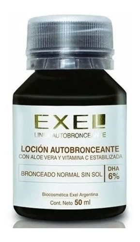 Exel Loción Autobronceante S/color 6% Facial-corporal 50 Ml 0