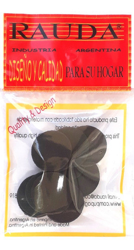Tope Adhesivo Antideslizante Sommier Regatón Goma X12u25x2mm 0