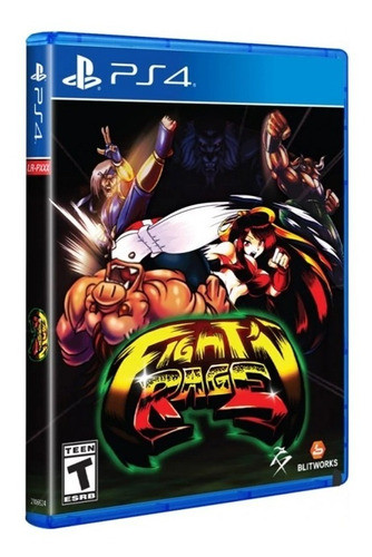 Fight N' Rage Ps4 Playstation 4 Físico Xuruguay 0