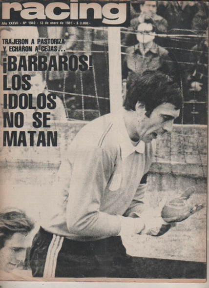 Antigua Revista Partidaria * Racing * Nº 1940 Año 1981 0