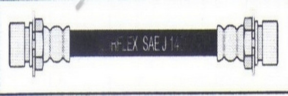 Flexible Freno Chevrolet C-10 Tras. Por Santa Cruz Frenos 0