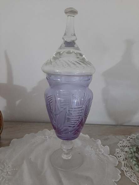 Centro De Mesa Cristal Anntiguo 0