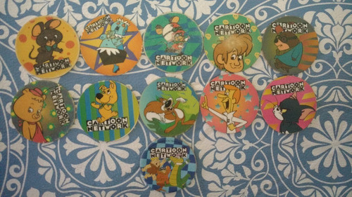 Tazos Cartoon Network 1995 Lote De 11 Excelentes 0