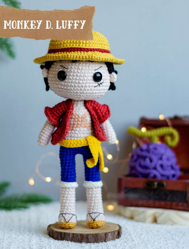 Patrones Amigurumis. Vol.1. One Piece X11. En Portugués. 1