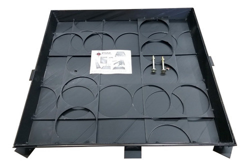 Tapa Cámara De Hierro 60x60x5 Encastre Cónico / Casa Scalise 0