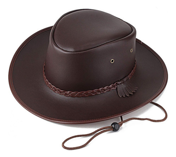 Sombreros Vaquero Hombres Y Mujeres, Gorra Lluvia Ala Ancha 0