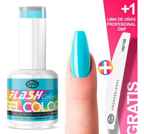 Esmalte Semipermanente Gnp 447 Dream Sky 21free, Vegano 0