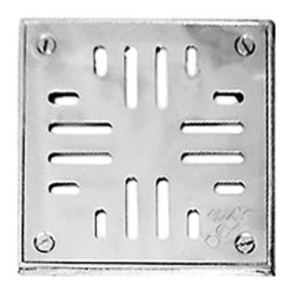 Rejilla Piso Acero Inoxidale 20x20 Marco Y Caja De Plomo 0 Rejilla Piso Acero Inoxidale 20x20 Marco Y Caja De Plomo 0