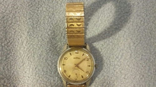 Reloj Pulsera Antiguo Delbana Malla Elastizada Funcionando 0