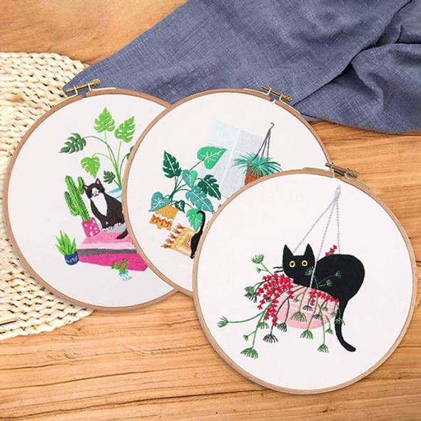 Kit De Bordado À Mão Para Iniciantes, Pacote Com 30 Kits De 1