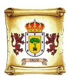 Valle - Escudo Del Apellido - Heráldica - Lámina 45x30 Cm. 1