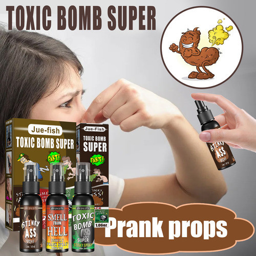 3* Brinquedos Para Enganar Os Seus Amigos Liquid Stink Spray 1