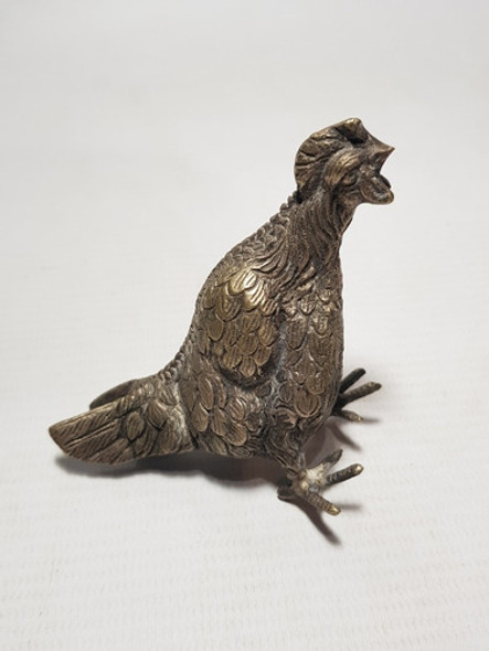Antigua Gallinita De Bronce Mag 57190 Mag 57190 1