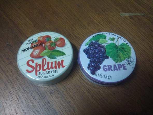 Latas Pastillas Morinaga Lips Candy + Spplum Años 90 Lote 0 Latas Pastillas Morinaga Lips Candy + Spplum Años 90 Lote 0