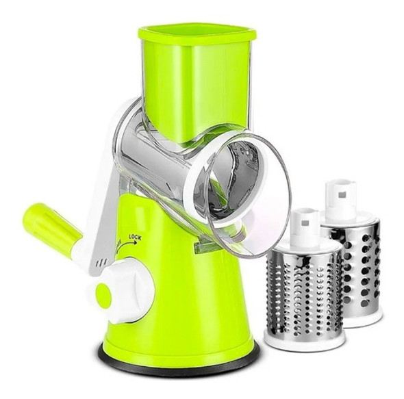 Rallador Manual Cortador Verduras Con 3 Chuchillas Acero 0