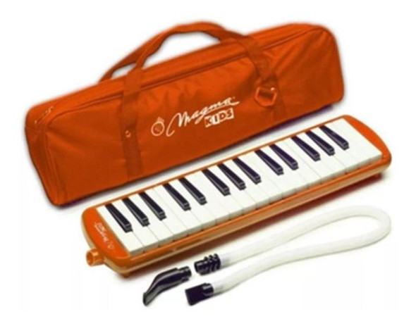 Melodica 32 Notas Color Naranja C/funda 0