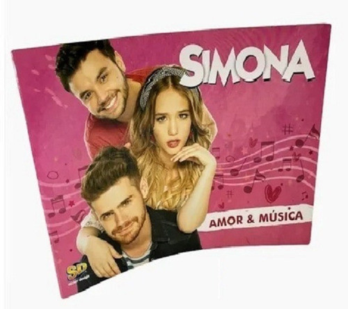 Album Simona 2018 Musica Y Amor Sticker Design Original. Rey 0