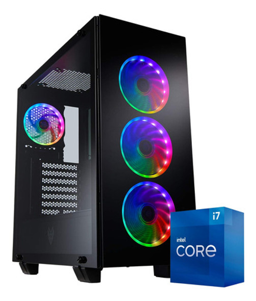 Pc Torre Gamer Core I7 16gb Ddr4 480gb Ssd Wifi 4x Fanes Rgb 0