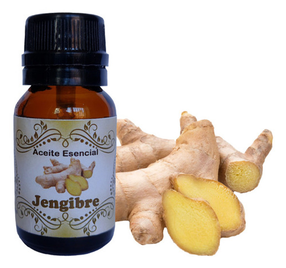 Aceite Esencial Jengibre Puro Natural Al 100%  10 Ml 0