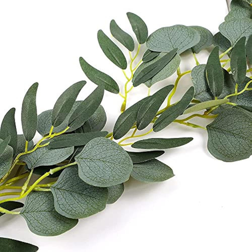 Whonline 6pcs 36ft Eucalyptus Garland With Willow Vines Leav 1
