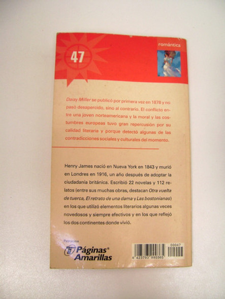 Daisy Miller Henry James Papel Usado Buen Estado Boedo 1