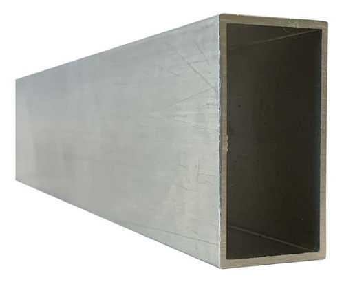 Regla Aluminio 50x25 Mm Natural X 2 Metros - Albañileria 0