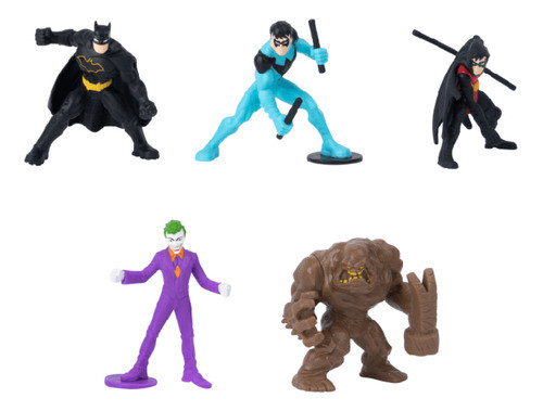 Batman  Pack 5 Mini Figuras 0