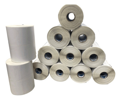 12 Rolos Etiqueta Adesiva 50x50x2 C/ 14.472 Etiquetas 0