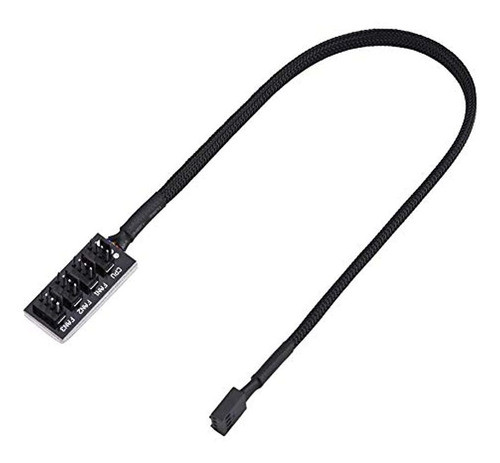 Cable De Alimentacion Pwm De 4 Clavijas, Funda Negra Eje Di 1