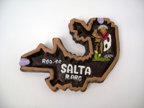 Retro Cenicero Adorno Kitsch Rustico Provincia Salta Boedo 0