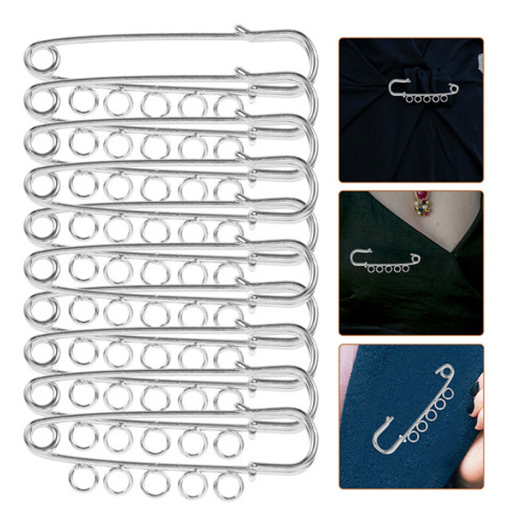 Pino De Broche Diy, Alfinete De Segurança Pesado, 10 Unidade 1