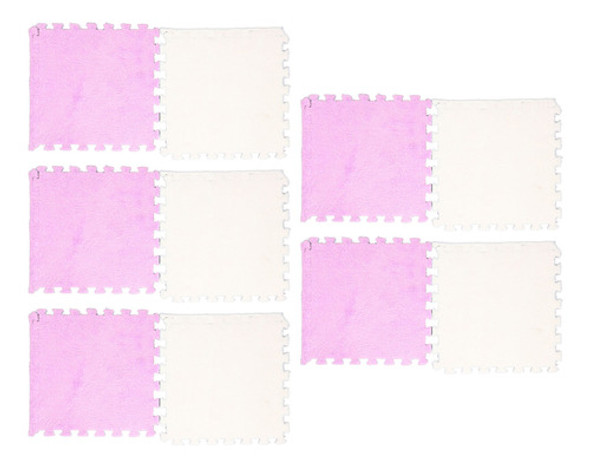 Tapete Puzzle Area Playmat 10 Peças De Espuma De Pelúcia Com 1 Tapete Puzzle Area Playmat 10 Peças De Espuma De Pelúcia Com 1