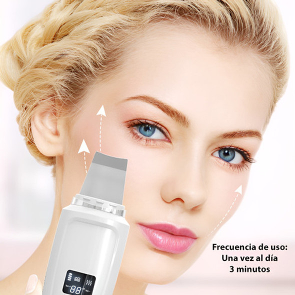 Espatula Facial Ultrasonica Profesional Limpieza Rostro 1 Espatula Facial Ultrasonica Profesional Limpieza Rostro 1