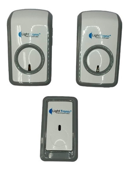 Timbre Inalambrico Exterior Resistente Agua 280m 2 Campanas 0