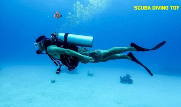 Muñeco Flotante P/ Colgar En Bcd Equipo De Buceo Únicos Dive 1