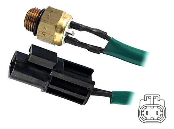 Bulbo Electro Ventilador Nissan  Sentra 16mm 87/82 0