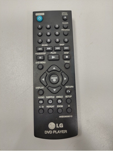 Controle Remoto LG Funciona Em Todos Modelos Dvd Akb33659510 0