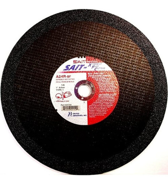 United Abrasives Sait 23420 Tipo 1 12 Pulgadas X 18 Pulgadas 0