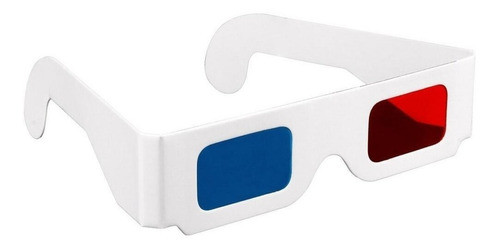 Lentes 3d Anaglifos Azul Cyan Rojo Visión 3d Películas 1