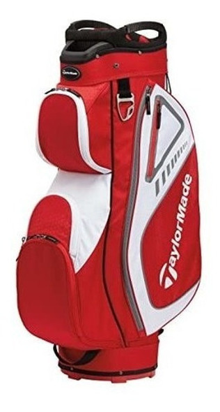 Bolso De Golf Taylormade Select St Cart Bag Blanco/rojo 0 Bolso De Golf Taylormade Select St Cart Bag Blanco/rojo 0