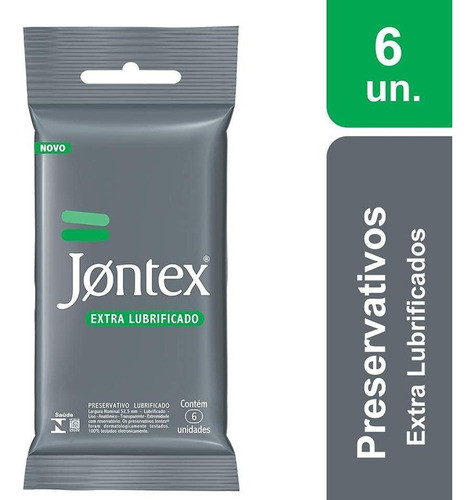 Preservativo Jontex Comfort Plus C/6 - Kit C/6 0