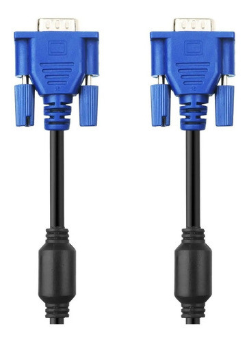 Cable Vga De 1.5 Metros Para Monitor Pc Notebook Con Filtros 1