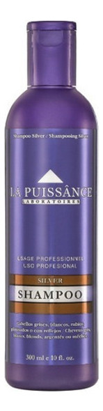 Shampoo Matizador Rubios Grises Silver X 300ml La Puissance 0