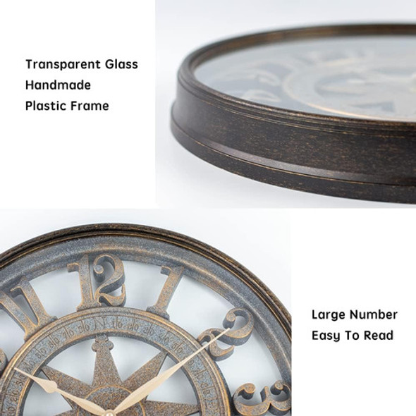 Vacvoiivce 18  Reloj De Pared Grande Vintage 3d Reloj De Par 1 Vacvoiivce 18  Reloj De Pared Grande Vintage 3d Reloj De Par 1