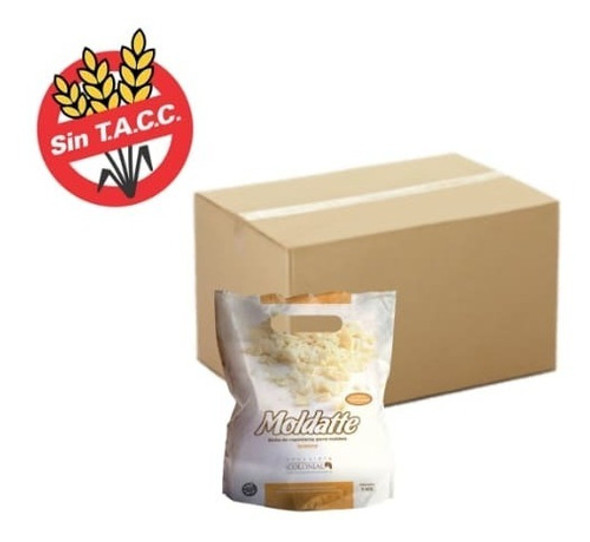 Chocolate Moldatte Blanco (bulto 6xkg) - Cotillón Waf 0