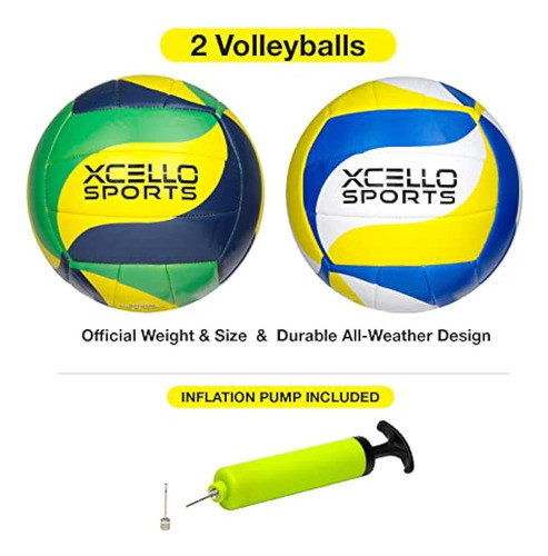 Xcello Sports Gráficos Surtidos De Voleibol Con 1