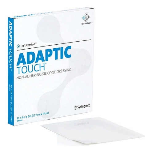 Curativo Adaptic Touch 7,6cm X 11cm (und) - Systagenix 0