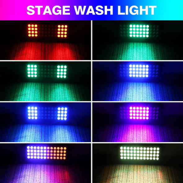 Barra De Luz De Etapa Luz De Lavado 80w 48leds Rgb Dj Lights 1