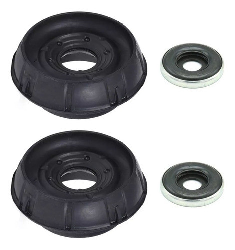Kit 2 Cazoleta Delantera C/ Crapodina Para Renault Clio 2 0