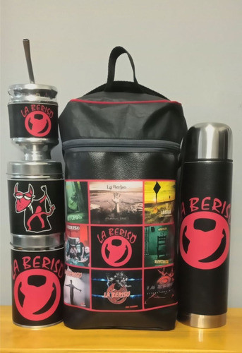 Equipo De Mate Set Matero Completo La Beriso. Ecocuero 1